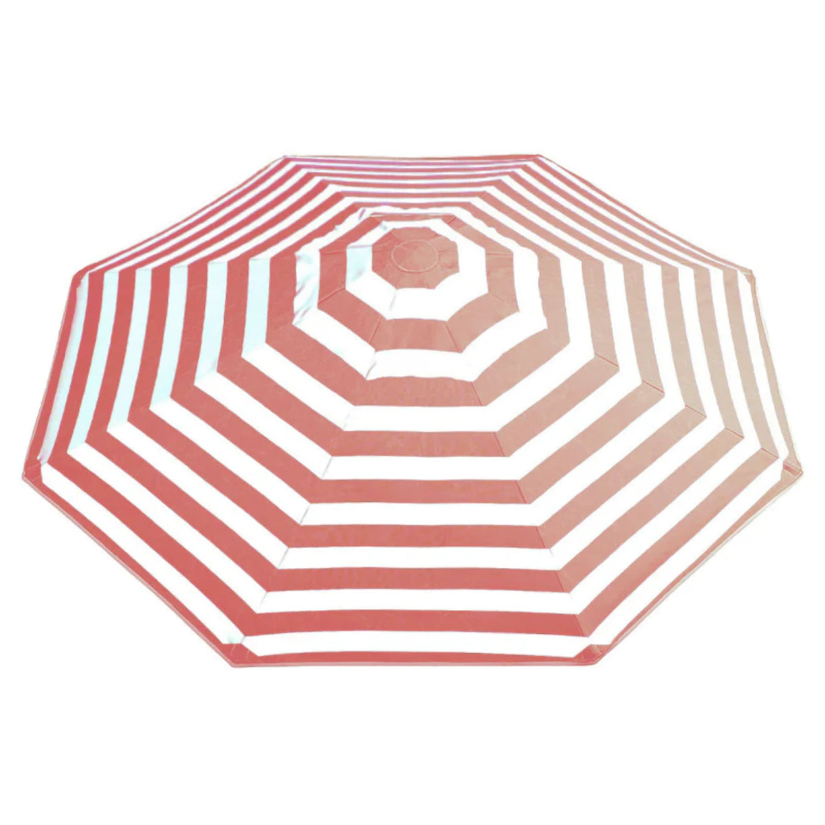 coral umbrella patio 9ft Caspar Patio Umbrella Coral Stripe – Basil Bangs USA