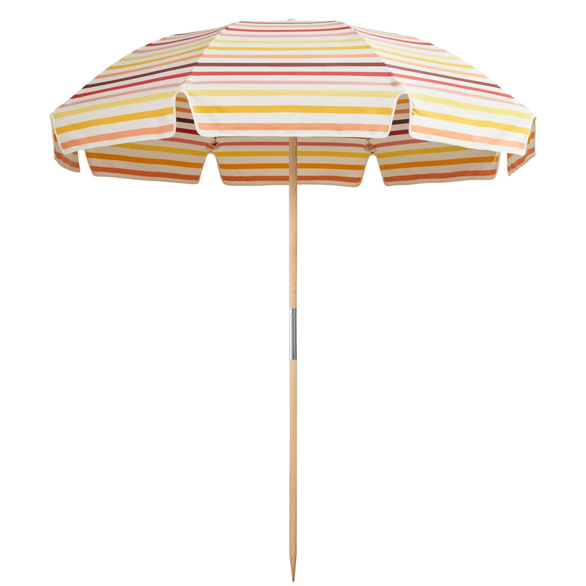 7ft Jardin Umbrella Amore Stripe Gelato – Basil Bangs USA