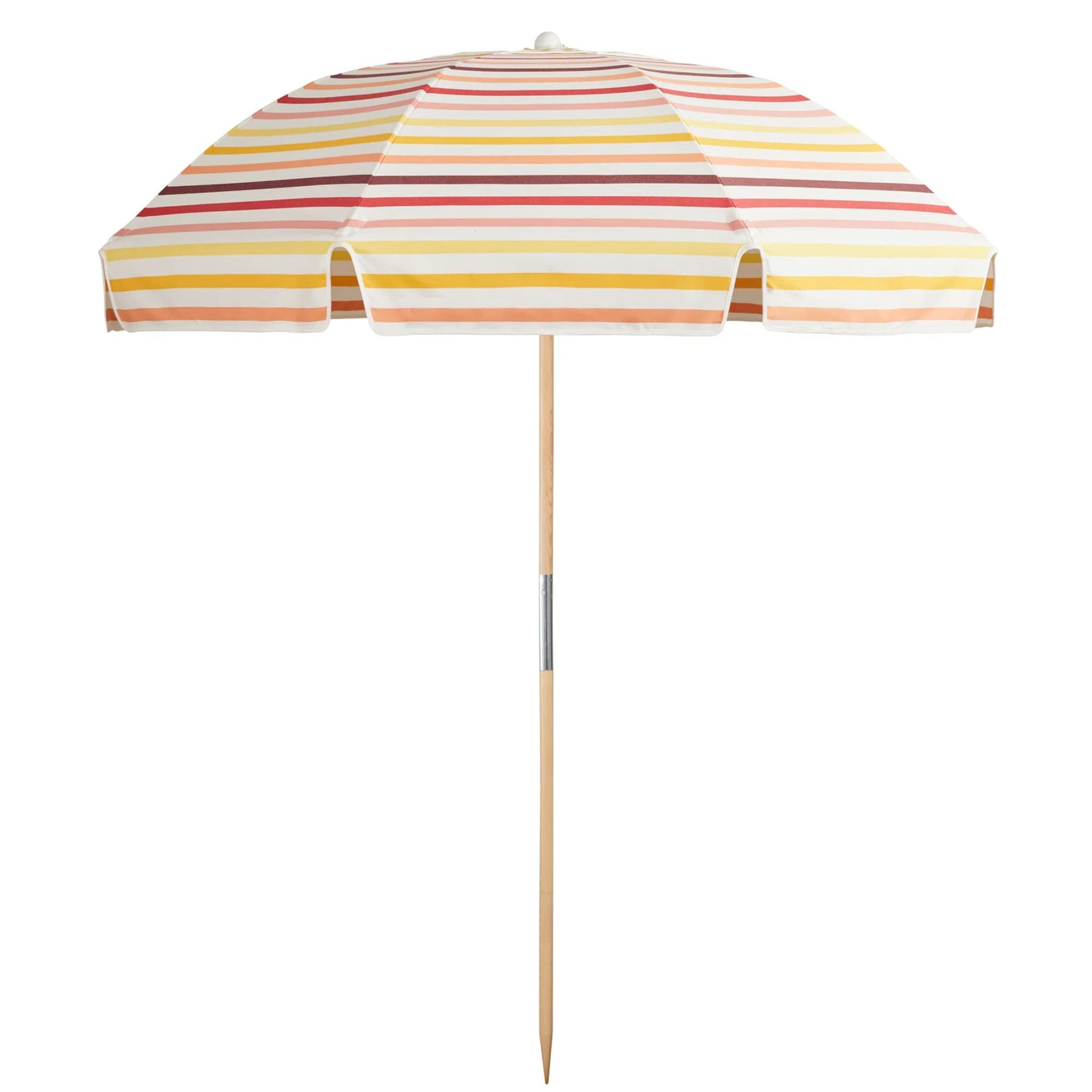 7 foot striped patio umbrella Basil Bangs Jardin Patio Umbrella 2.1m