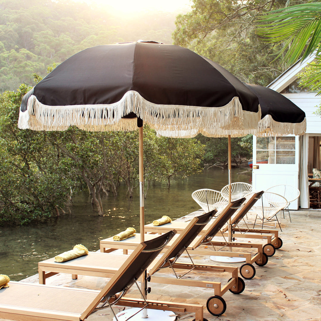 blain's patio umbrella 7ft Jardin Patio Umbrella in Black – Basil Bangs USA