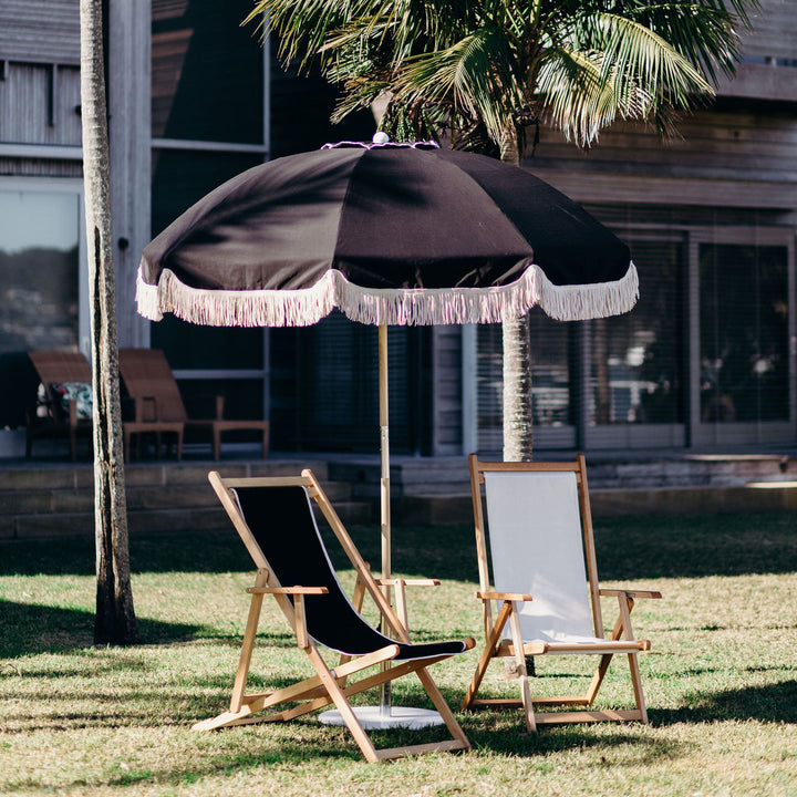 blain's patio umbrella 7ft Jardin Patio Umbrella in Black – Basil Bangs USA