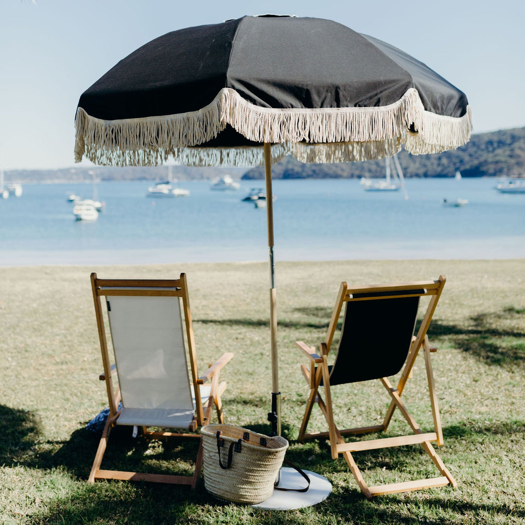 blain's patio umbrella 7ft Jardin Patio Umbrella in Black – Basil Bangs USA
