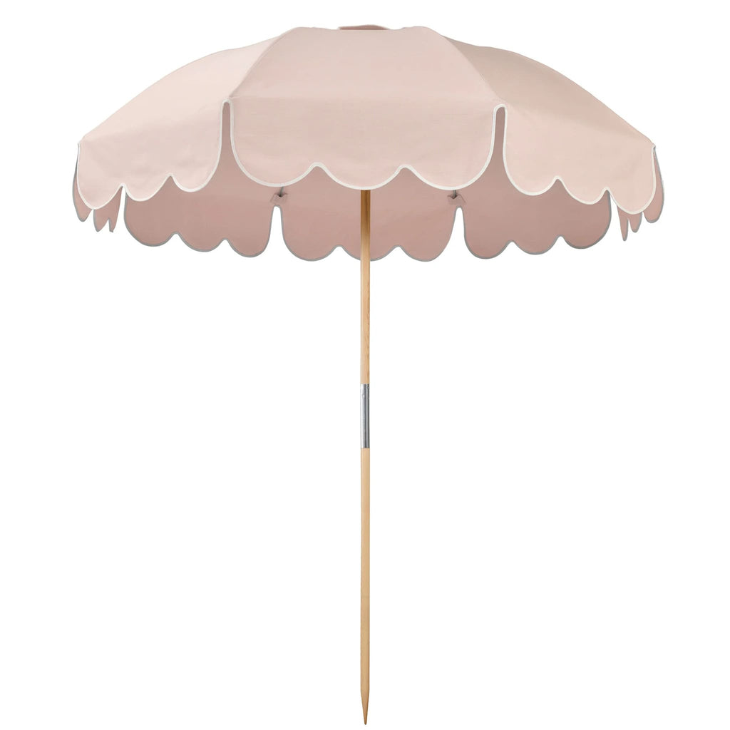 Basil Bangs Jardin Patio Umbrella 2.1m Rosa