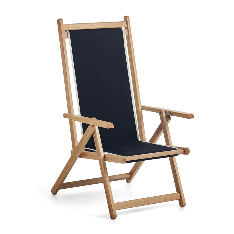 Monte Deck Chair - Black