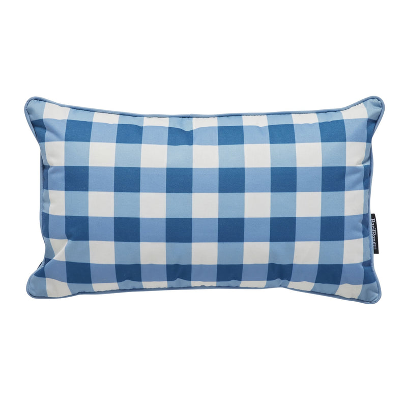Outdoor Cushion - Gingham Mineral 50x30cm