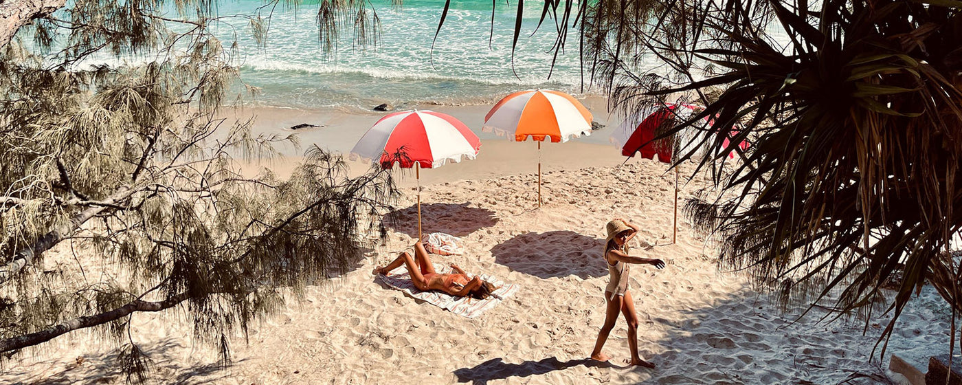 Explore our range of high-quality beach umbrellas, designed to elevate your beach outings from Florida's glowing shores to California's picturesque coastlines.